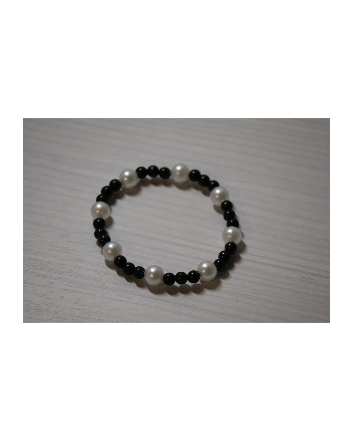 Pearl x Black Bracelet